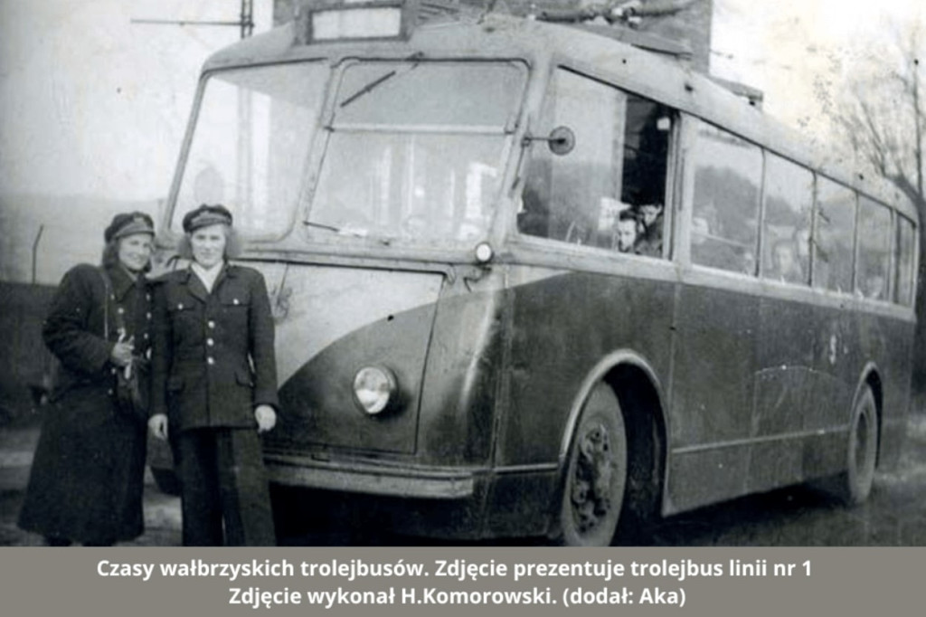 Z wraku - trolleybus