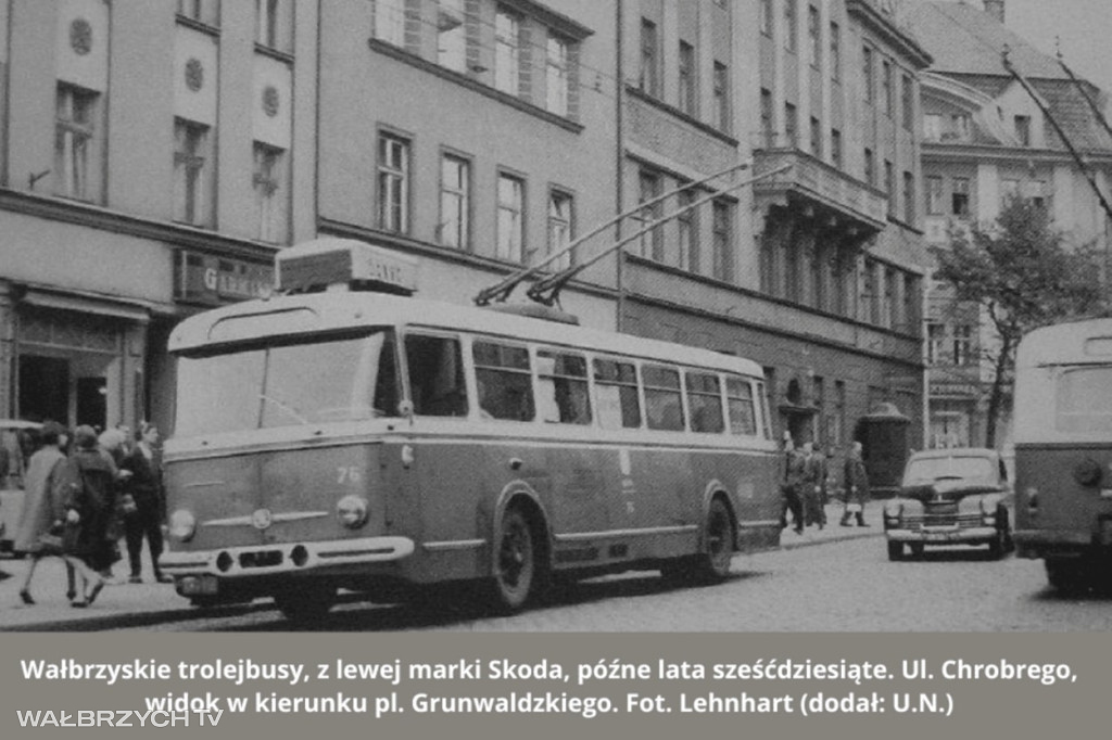 Z wraku - trolleybus