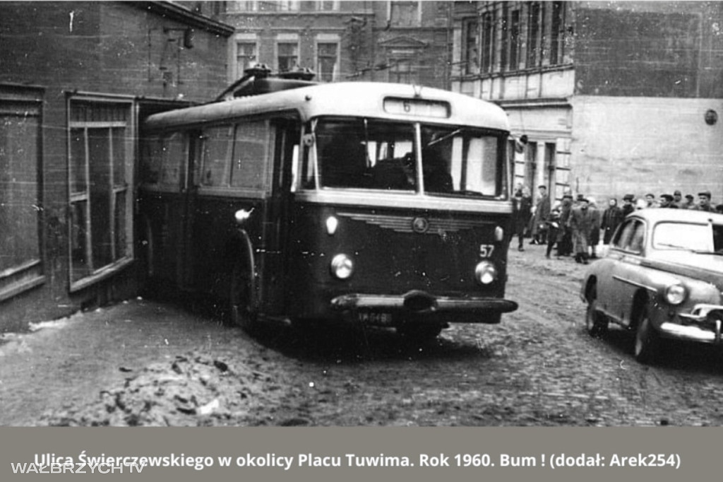 Z wraku - trolleybus