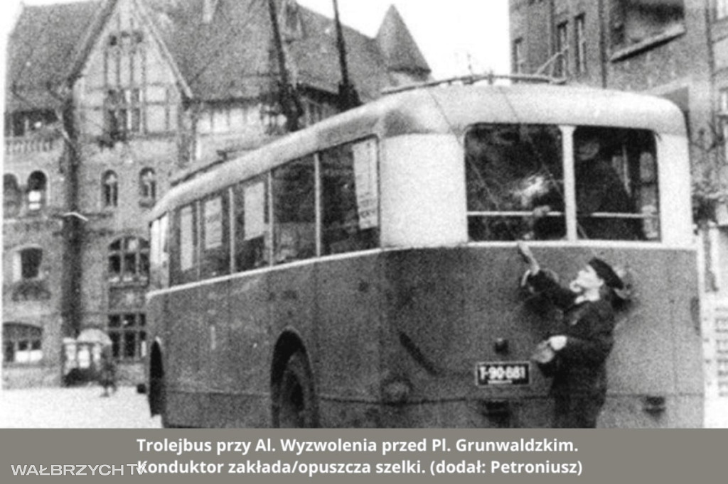 Z wraku - trolleybus