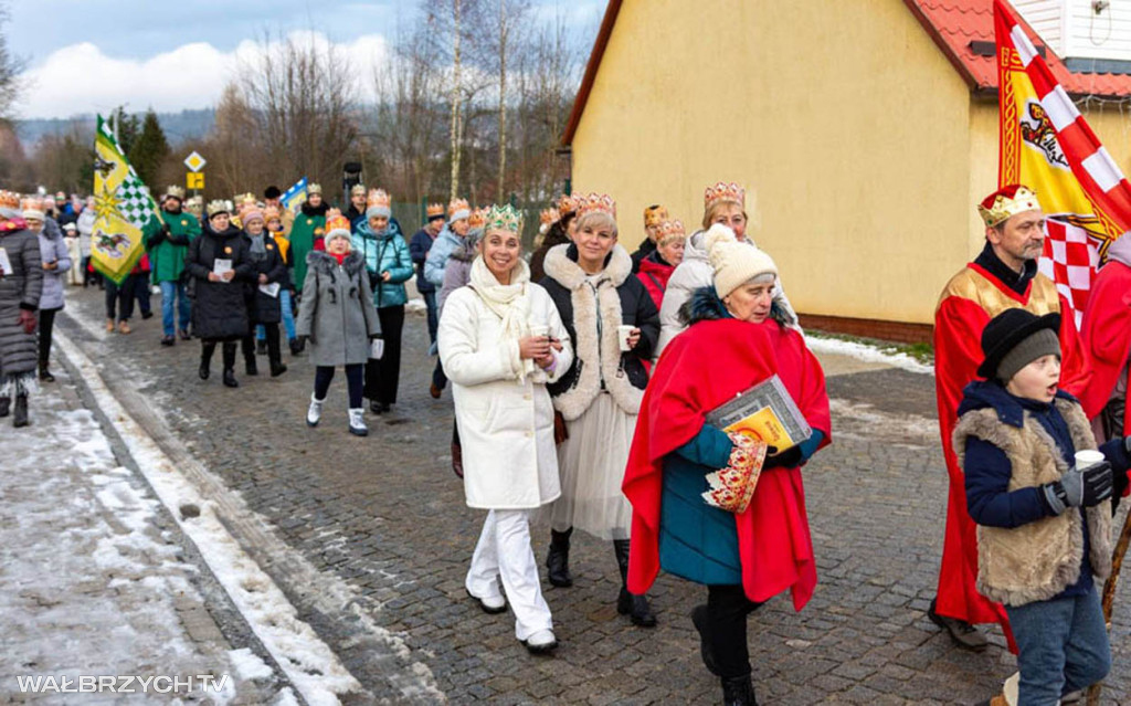 Orszaki Trzech Króli w Gminie Mieroszów