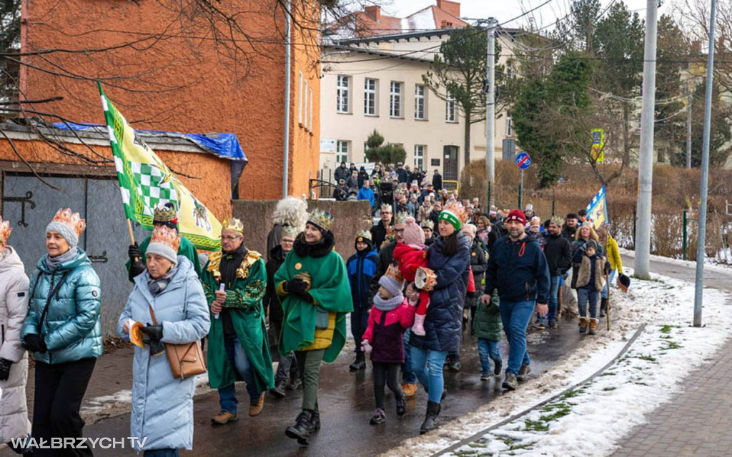 Orszaki Trzech Króli w Gminie Mieroszów