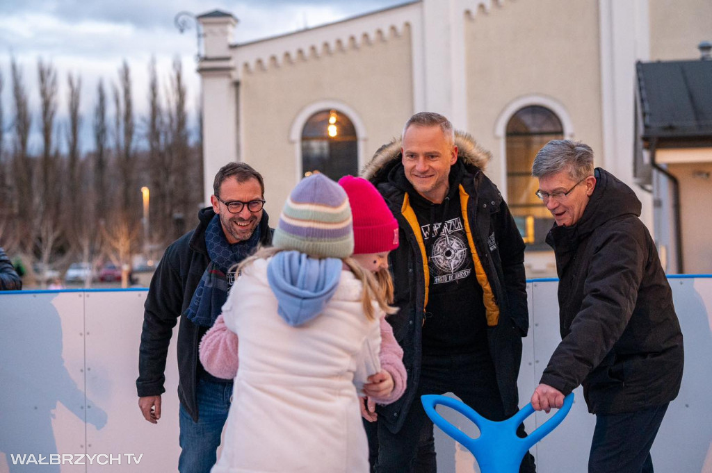 Pierwszy dzień na lodowisku