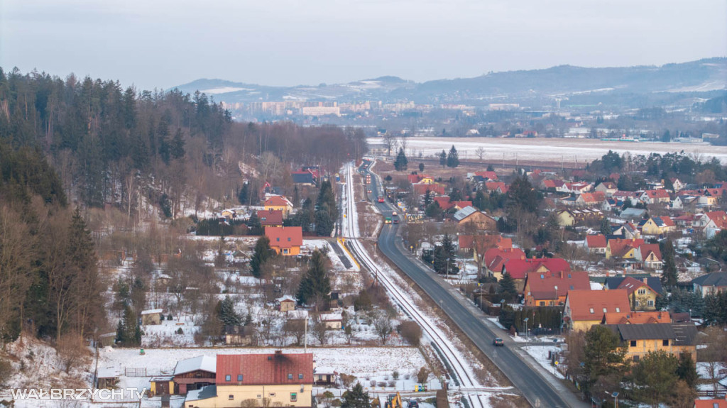 Postępy prac na liniach kolejowych w Karkonoszach