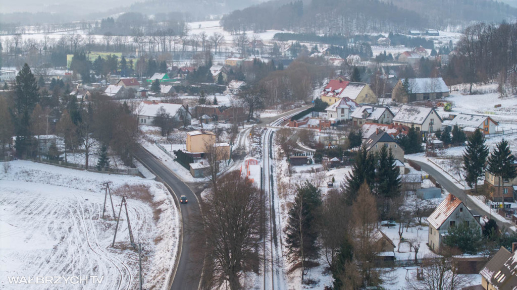 Postępy prac na liniach kolejowych w Karkonoszach