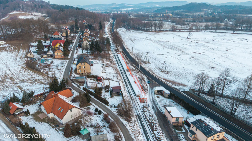 Postępy prac na liniach kolejowych w Karkonoszach