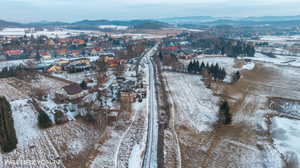 Postępy prac na liniach kolejowych w Karkonoszach