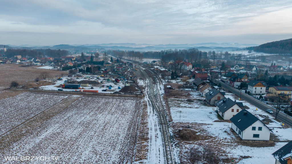 Postępy prac na liniach kolejowych w Karkonoszach