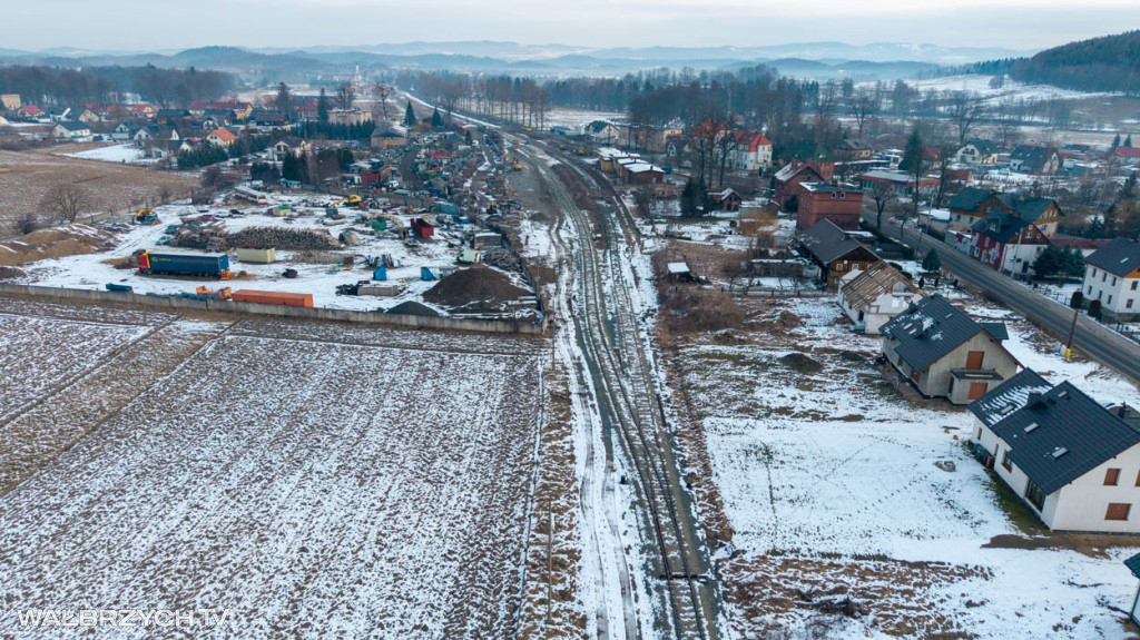 Postępy prac na liniach kolejowych w Karkonoszach