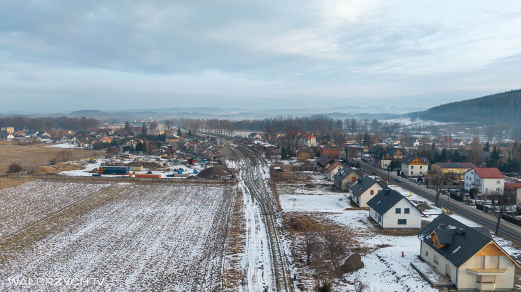 Postępy prac na liniach kolejowych w Karkonoszach