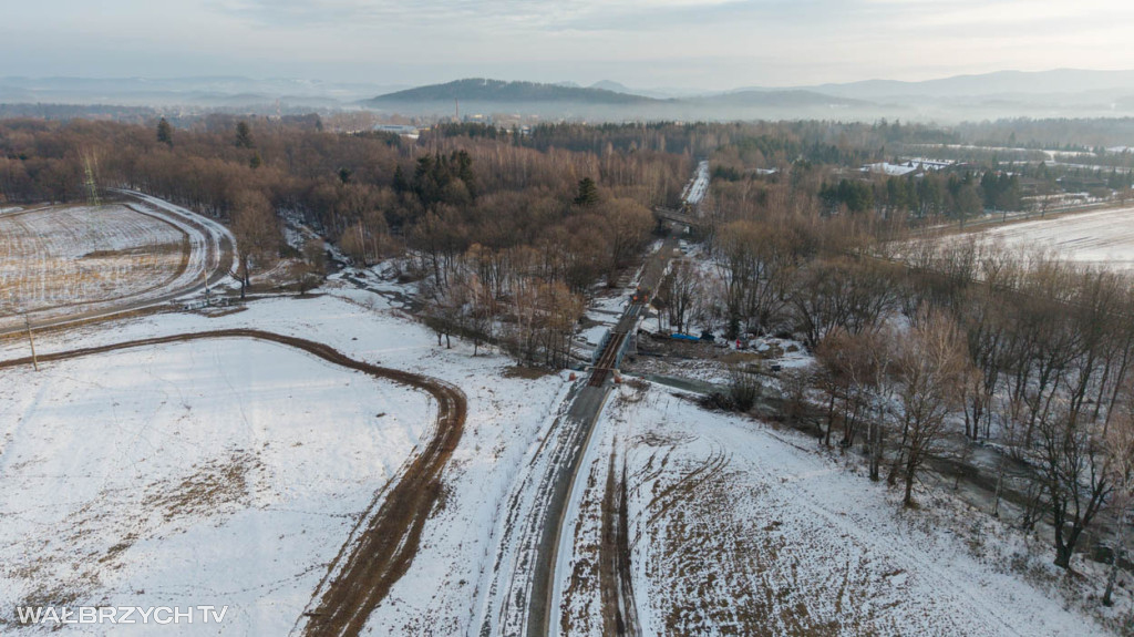 Postępy prac na liniach kolejowych w Karkonoszach