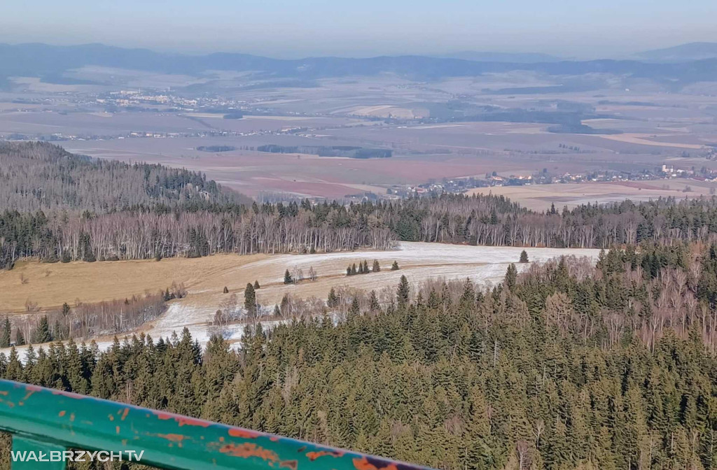 Szczeliniec Widoki zapierają dech - kawa z termosu