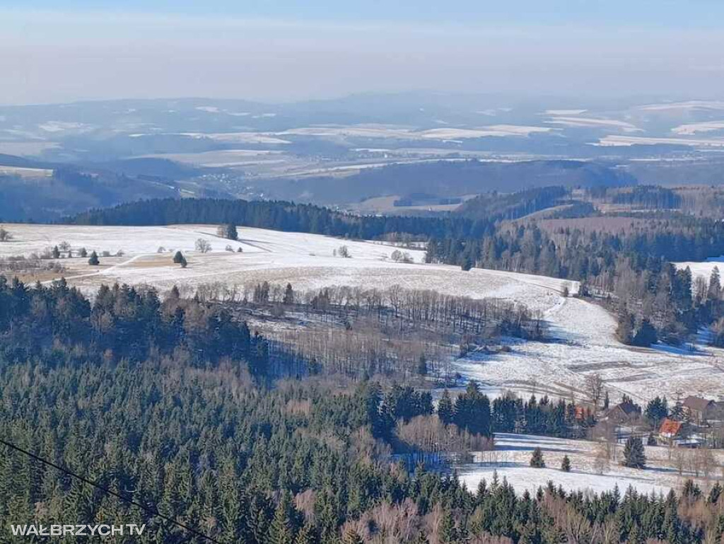 Szczeliniec Widoki zapierają dech - kawa z termosu