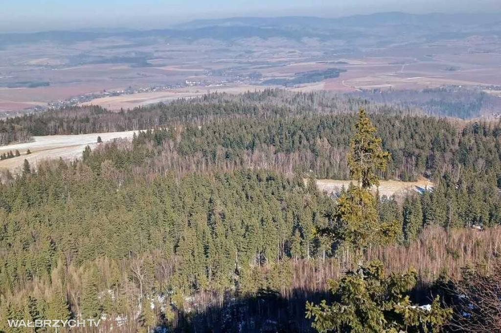 Szczeliniec Widoki zapierają dech - kawa z termosu