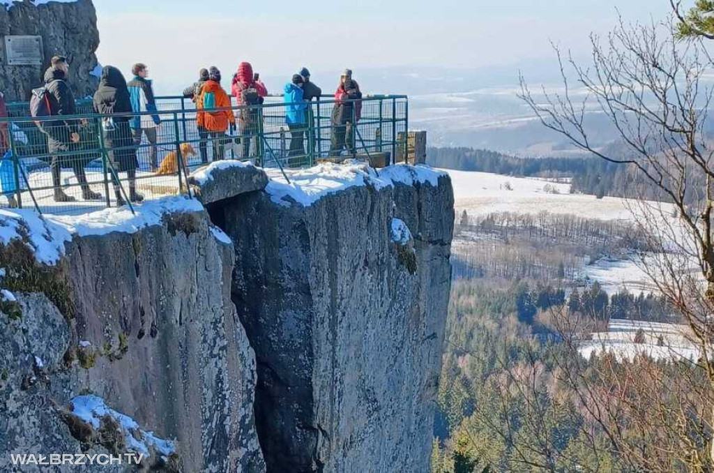 Szczeliniec Widoki zapierają dech - kawa z termosu