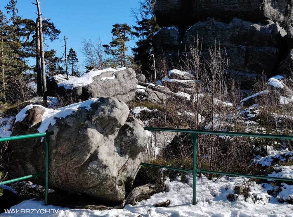 Szczeliniec Widoki zapierają dech - kawa z termosu