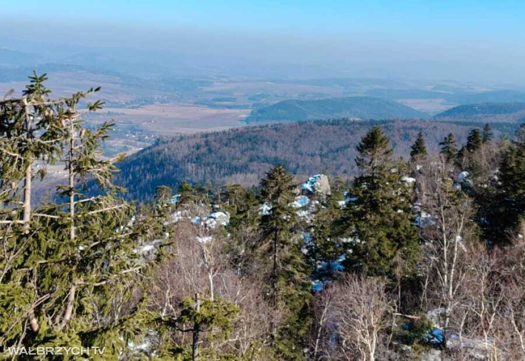 Szczeliniec Widoki zapierają dech - kawa z termosu