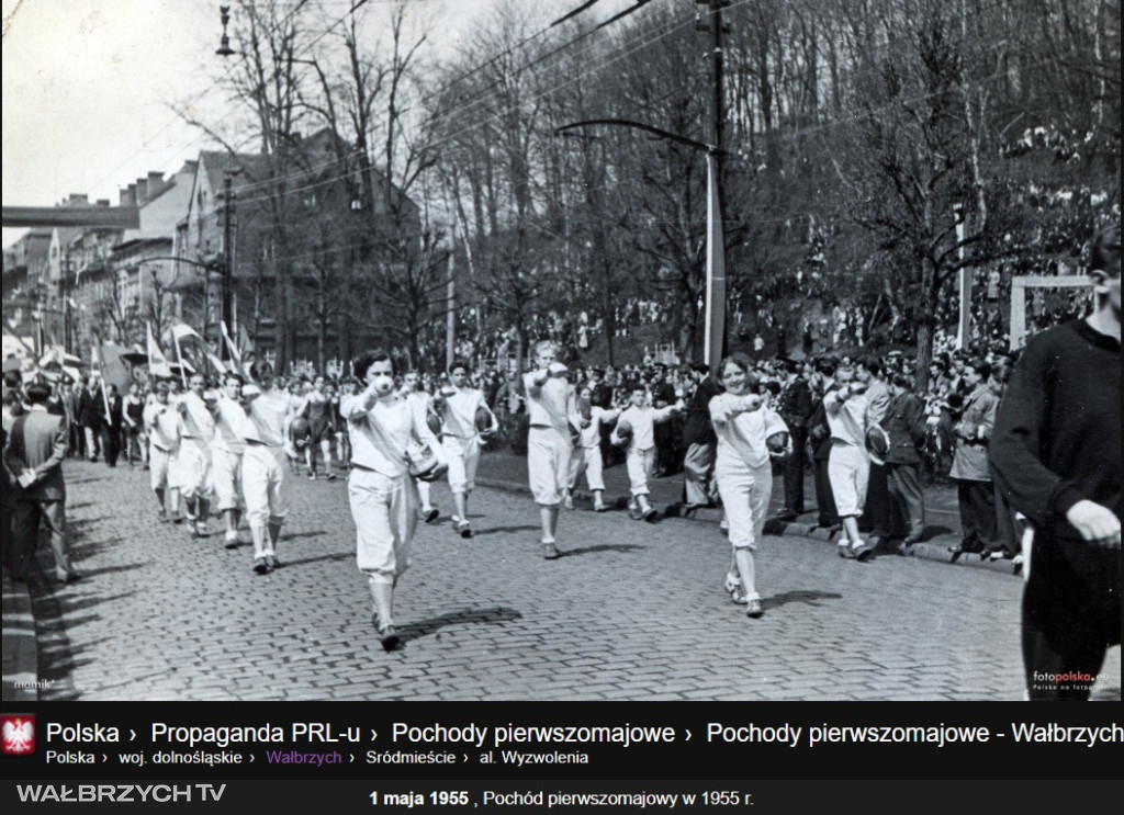 Wałbrzych - 1 Maja w historii