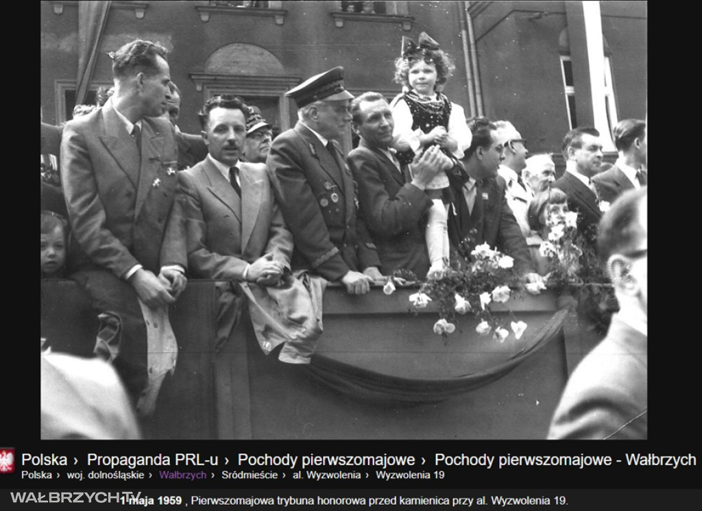 Wałbrzych - 1 Maja w historii