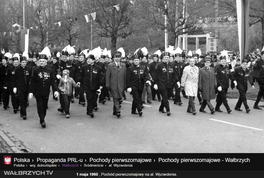 Wałbrzych - 1 Maja w historii