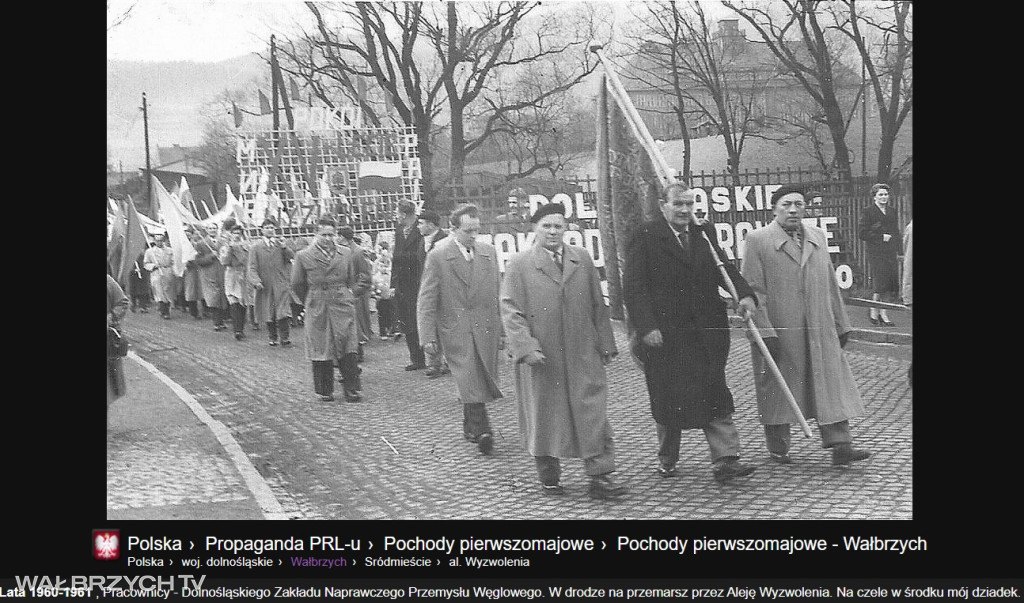 Wałbrzych - 1 Maja w historii