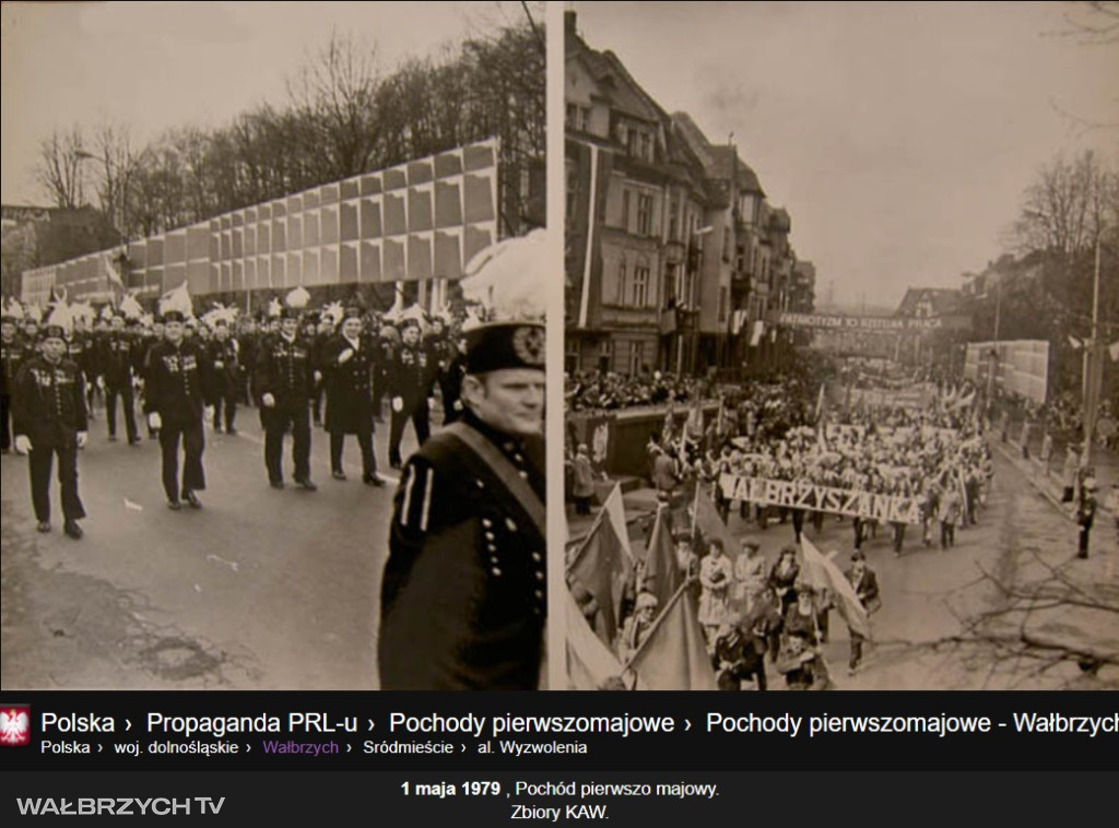 Wałbrzych - 1 Maja w historii