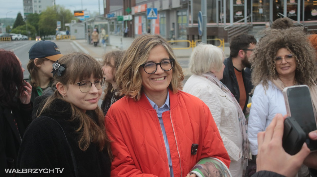 Magdalena Biejat na Piaskowej Górze