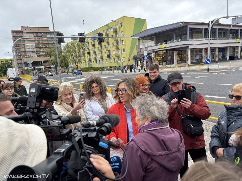 Magdalena Biejat na Piaskowej Górze