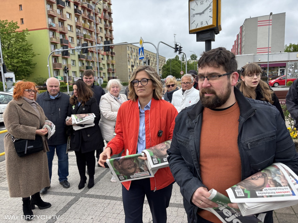 Magdalena Biejat na Piaskowej Górze