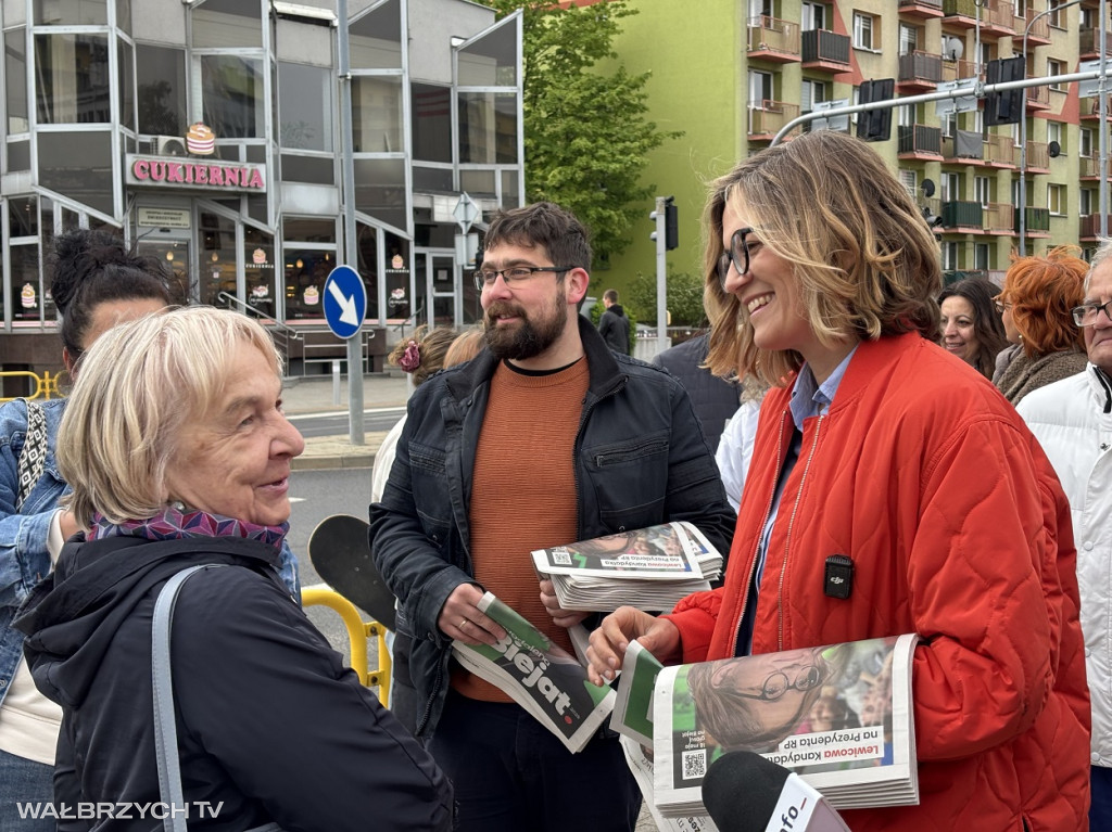 Magdalena Biejat na Piaskowej Górze