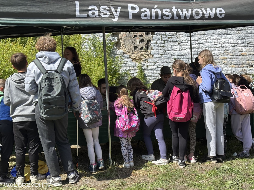 Sprzątali Niedźwiadki i poznali historię Mauzoleum