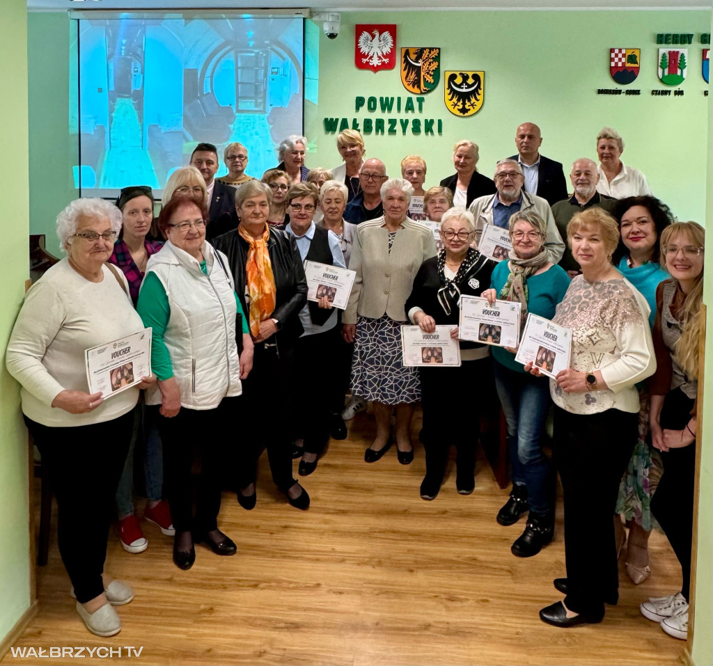 Sesje w komorze tlenowej dla seniorów od starosty