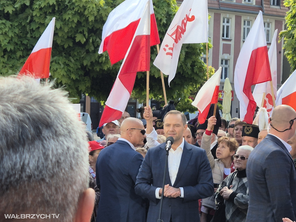 Karol Nawrocki - konferencja bez odpowiedzi
