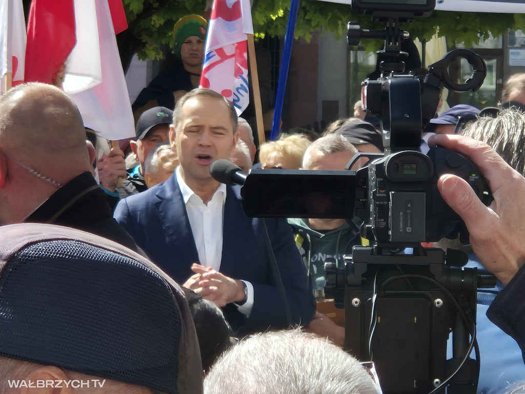 Karol Nawrocki - konferencja bez odpowiedzi