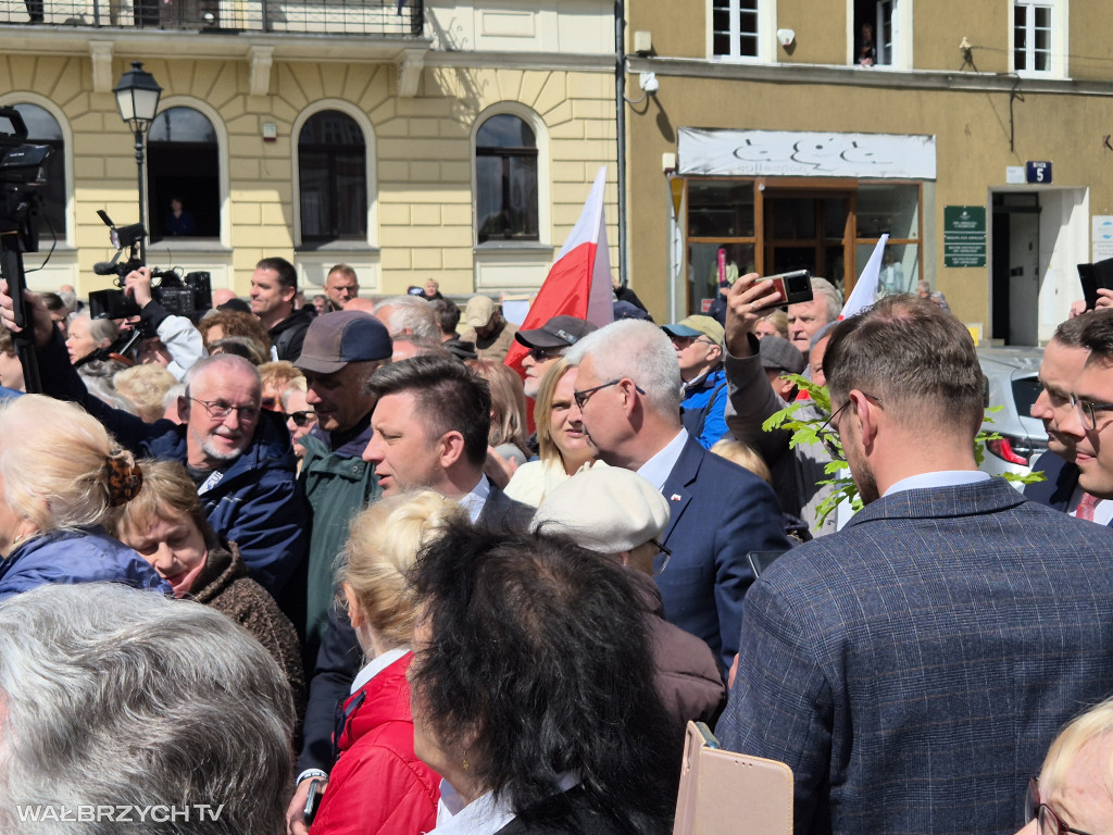 Karol Nawrocki - konferencja bez odpowiedzi