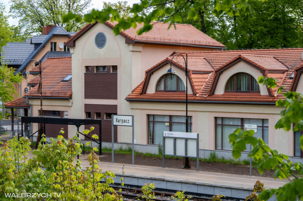 Linia kolejowa do Karpacza prawie gotowa
