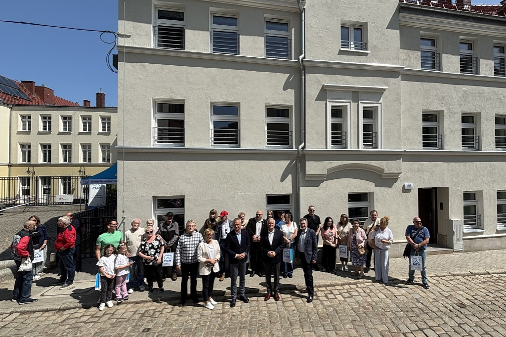 Odebrali klucze do mieszkań przy ul. Młynarskiej
