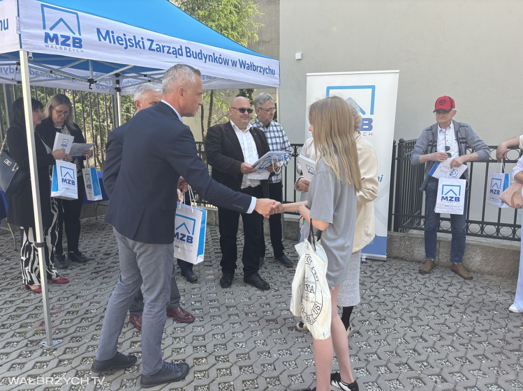 Odebrali klucze do mieszkań przy ul. Młynarskiej