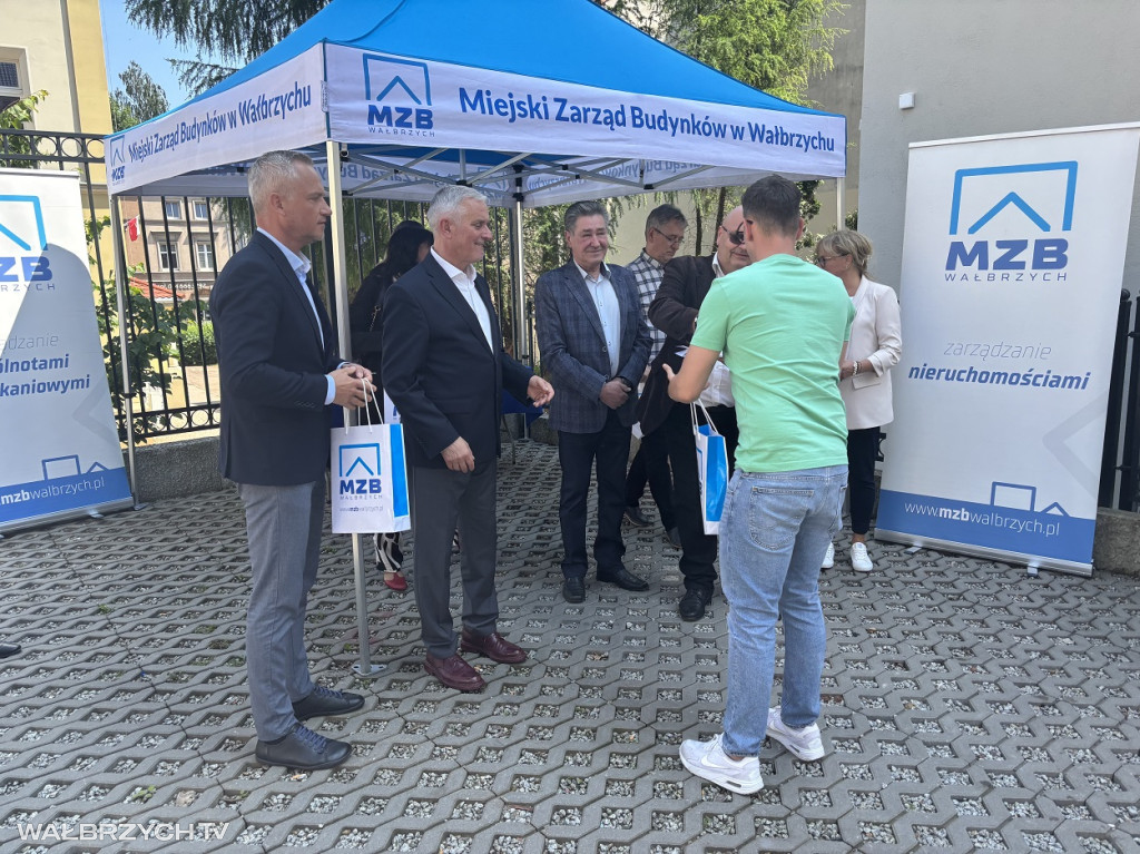 Odebrali klucze do mieszkań przy ul. Młynarskiej