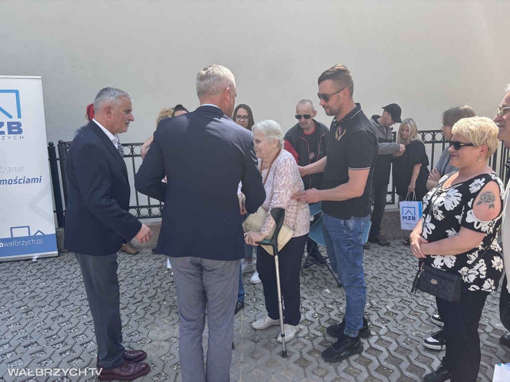 Odebrali klucze do mieszkań przy ul. Młynarskiej