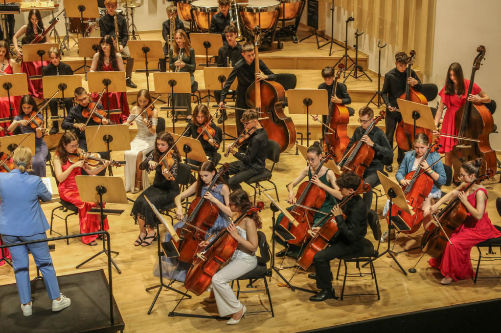 Koncert uczniów z Zespołu Szkół Muzycznych