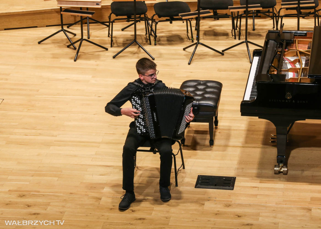 Koncert uczniów z Zespołu Szkół Muzycznych