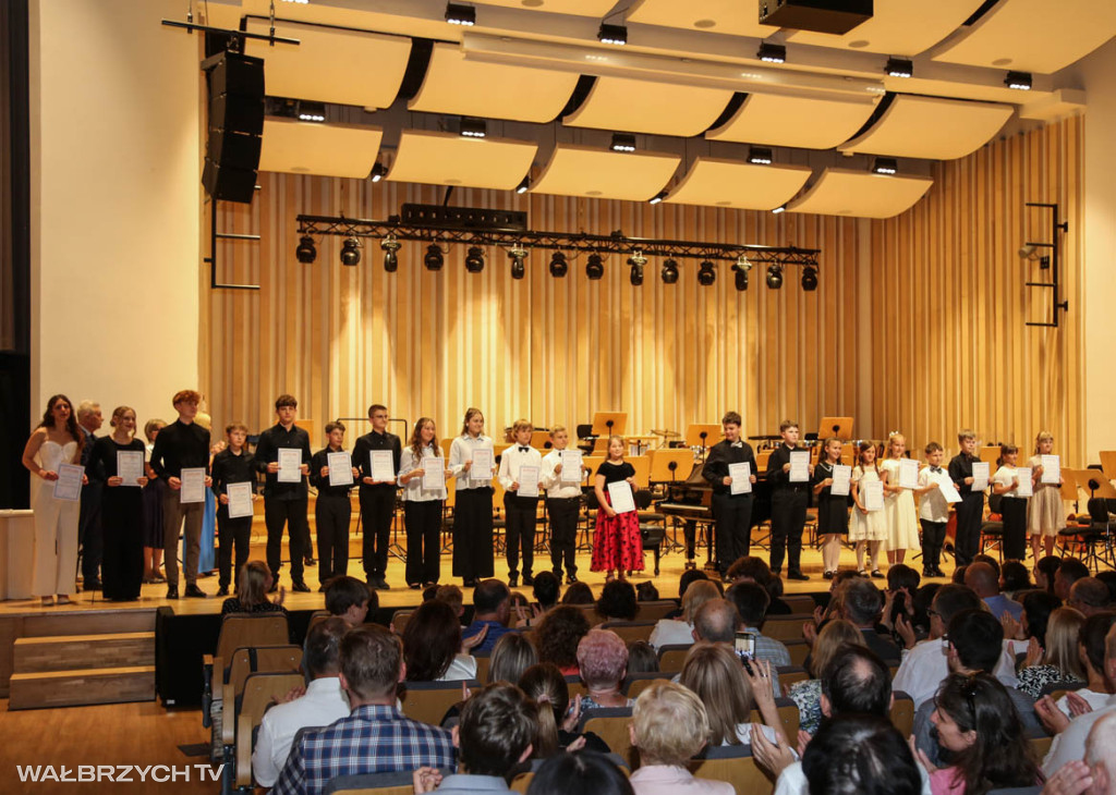 Koncert uczniów z Zespołu Szkół Muzycznych