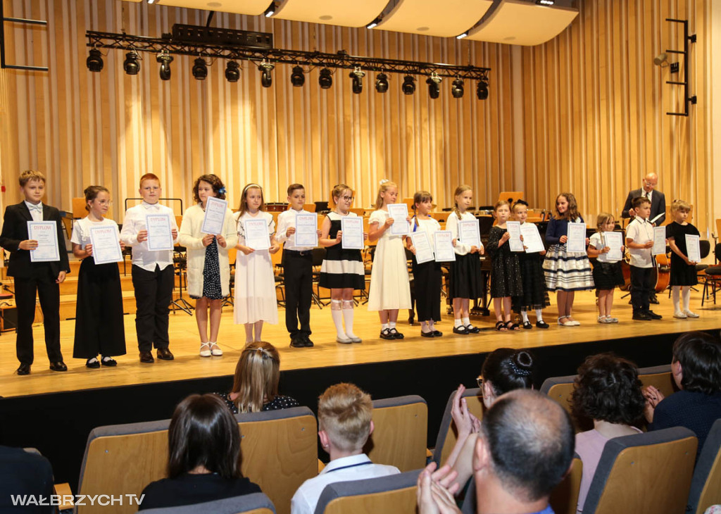 Koncert uczniów z Zespołu Szkół Muzycznych
