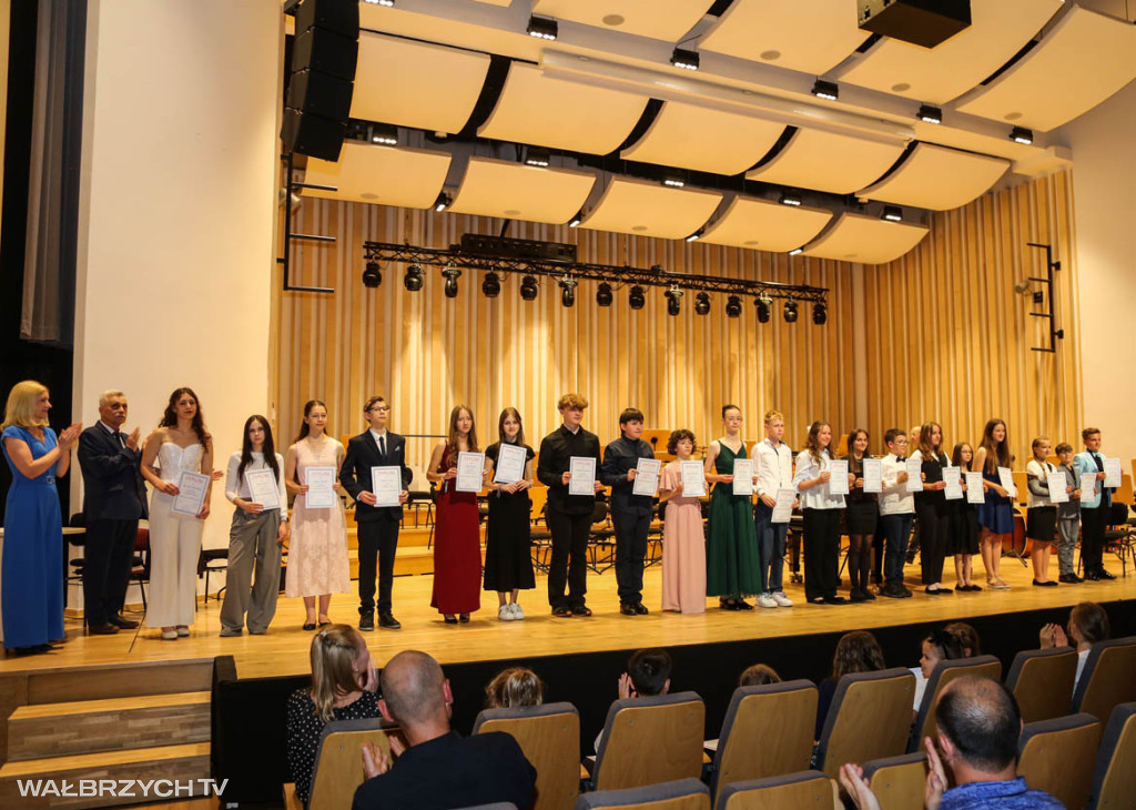 Koncert uczniów z Zespołu Szkół Muzycznych