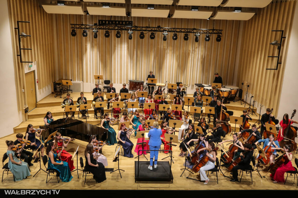 Koncert uczniów z Zespołu Szkół Muzycznych