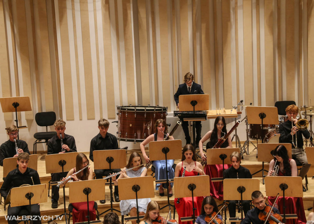 Koncert uczniów z Zespołu Szkół Muzycznych