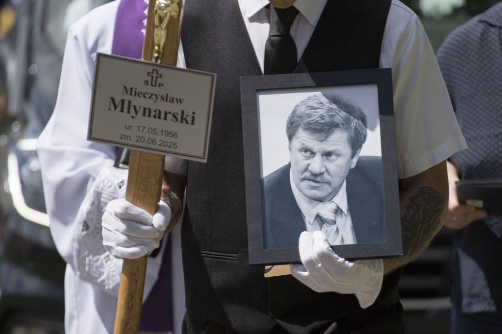 Ostatnie pożegnanie Mieczysława Młynarskiego