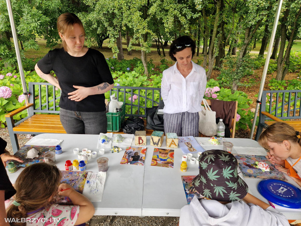 Letni piknik w Parku Sybiraków