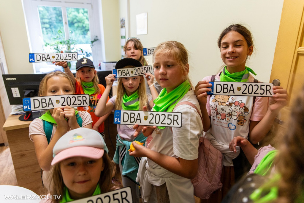 Młodzi mieszkańcy Głuszycy odwiedzili Starostwo